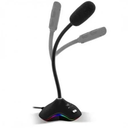 Spirit of Gamer EKO300 Micrófono USB 2.0 con RGB